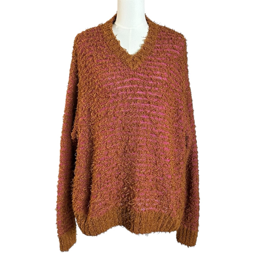 Urban Outfitters BDG Oversized Retro 70s Shaggy Grandpa Sweater Large